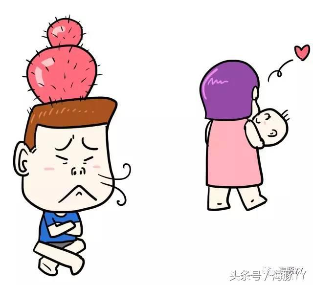 YY漫画：产后抑郁不是女人的专利，新爸爸的痛你不懂